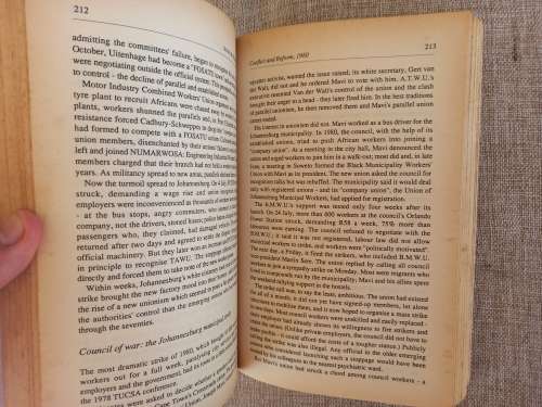 Building Tomorrow Today - african workers in trade unions 1970 - 1984 - Steven Friedman