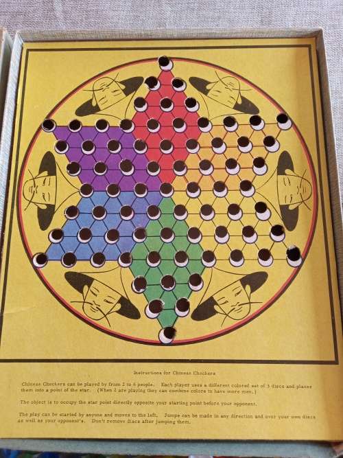 Chinese Checkers - made in Massachusetts