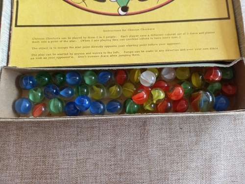 Chinese Checkers - made in Massachusetts