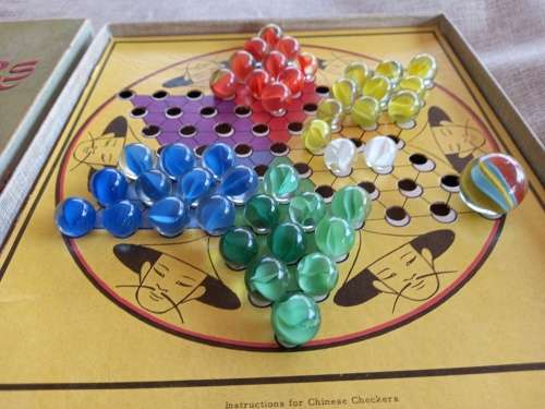 Chinese Checkers - made in Massachusetts