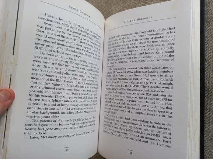 Violent Delights - the true story of an SAS heroes love for an IRA killer - Scott Graham
