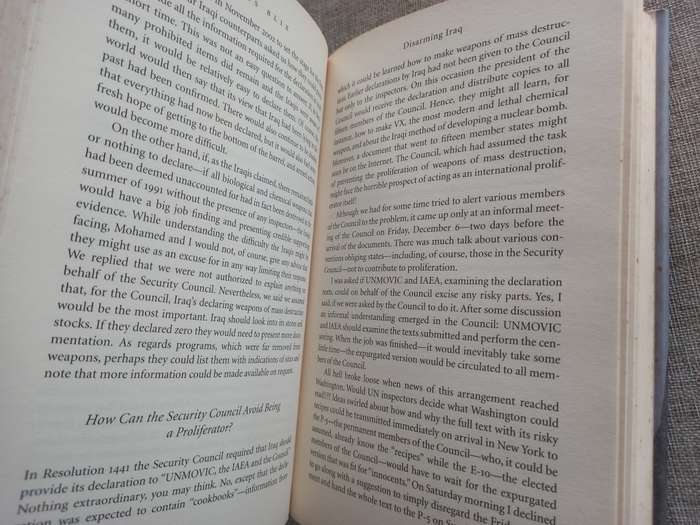 Disarming Iraq - the search for the weapons of mass destruction - Hans Blix