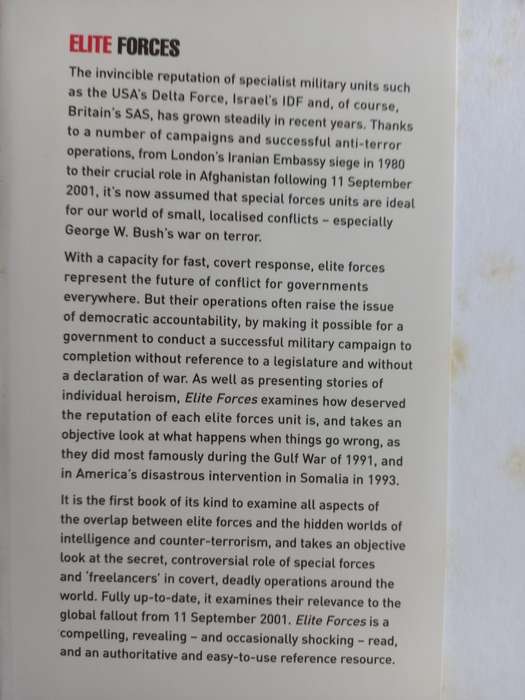 Elite Forces: The World`s Most Formidable Secret Armies - Author: Richard M. Bennett