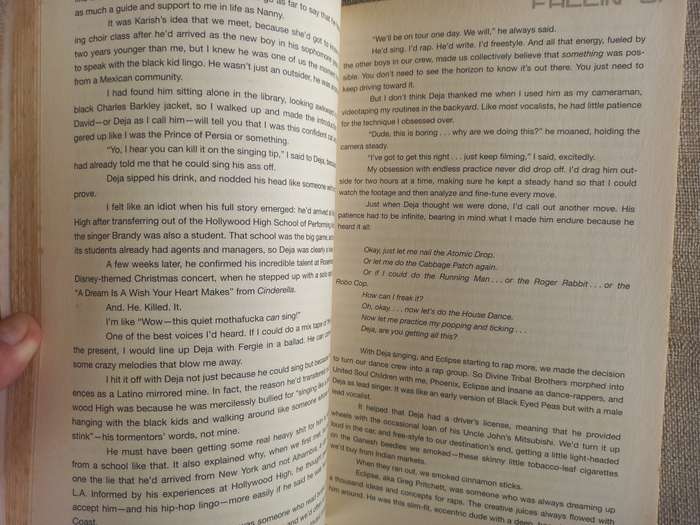 Fallin` Up My Story By Taboo of the Black eyed Peas With Steve Dennis ( my story)