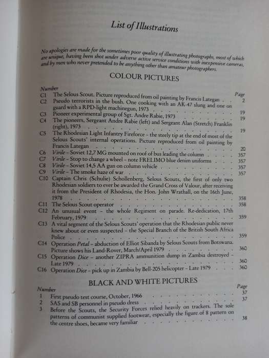 Selous Scouts - Top Secret War - Lt Col Ron Reid Daly / Peter Stiff