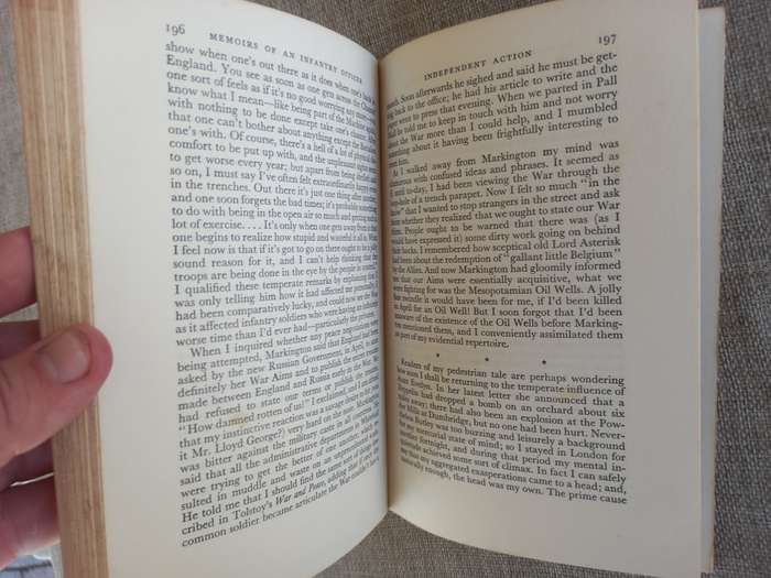 Memoirs of an Infantry Officer - Siegried Sassoon