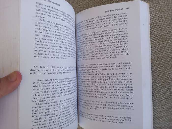 Star Trek Creator - the authorised biography of Gene Roddenberry - David Alexander
