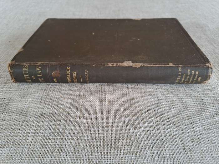 The Institutes of Cape Law -  The Colony of the Cape of Good Hope - 1917