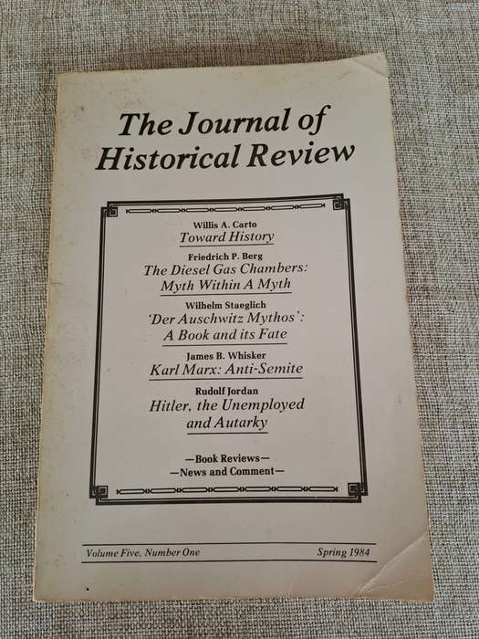 The Journal of Historical Review - Vol 5 Number 1 - Spring 1984