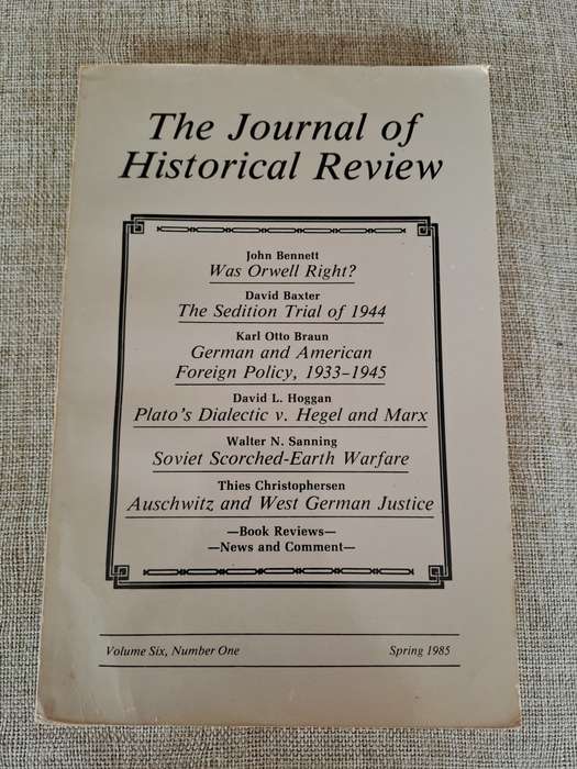The Journal of Historical Review - Vol 6 Number 1 - Spring 1985