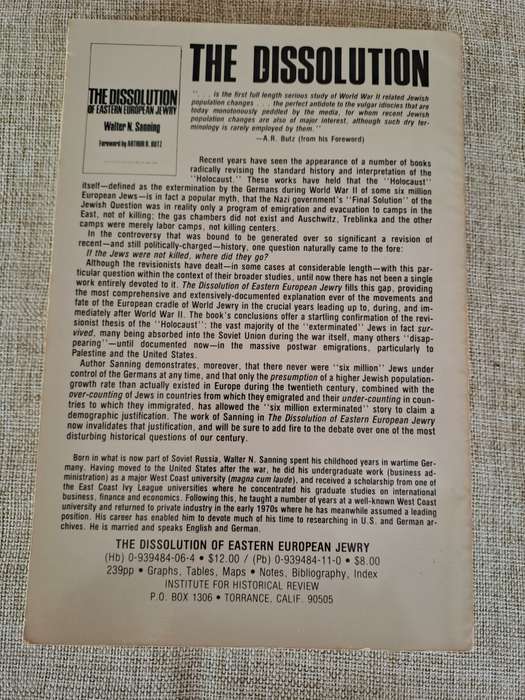 The Journal of Historical Review - Vol 6 Number 1 - Spring 1985