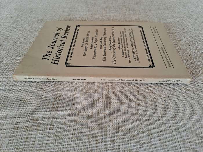 The Journal of Historical Review - Vol 7 Number 1 - Spring 1986
