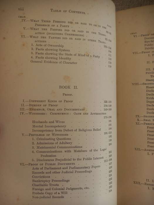 Powell`s Principles and Practice of the Law of Evidence - 10th edition - William Blake Odgers - 1921