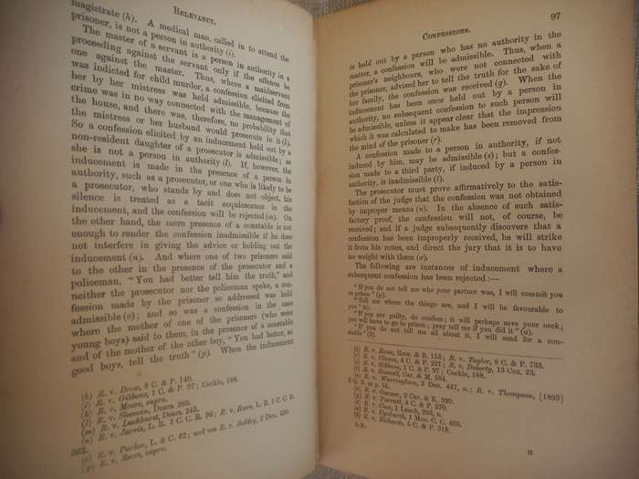 Powell`s Principles and Practice of the Law of Evidence - 10th edition - William Blake Odgers - 1921