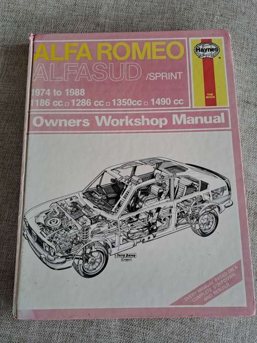 Alfa Romeo Alfasud / Sprint 1974 to 1988 Owners Workshop Manual - Haynes