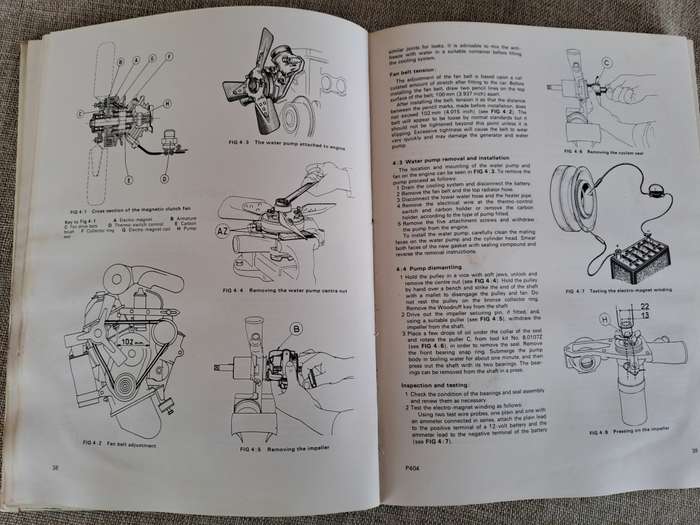 Peugeot 404 1960-1972 Autobook Workshop Manual - Autopress