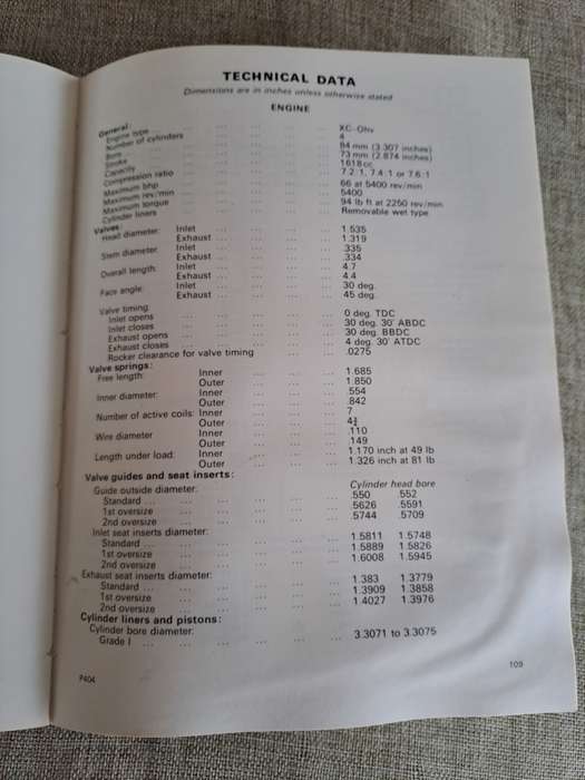 Peugeot 404 1960-1972 Autobook Workshop Manual - Autopress