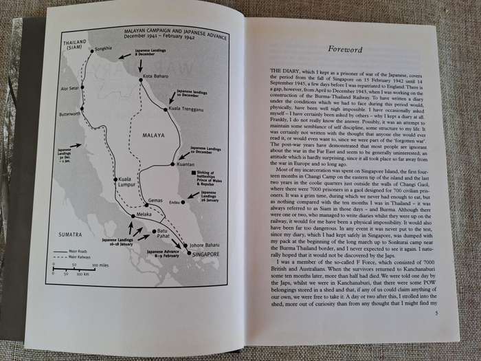 War Diary - Singapore, Siam & Burma 1941 - 1945 - Harold Atcherley