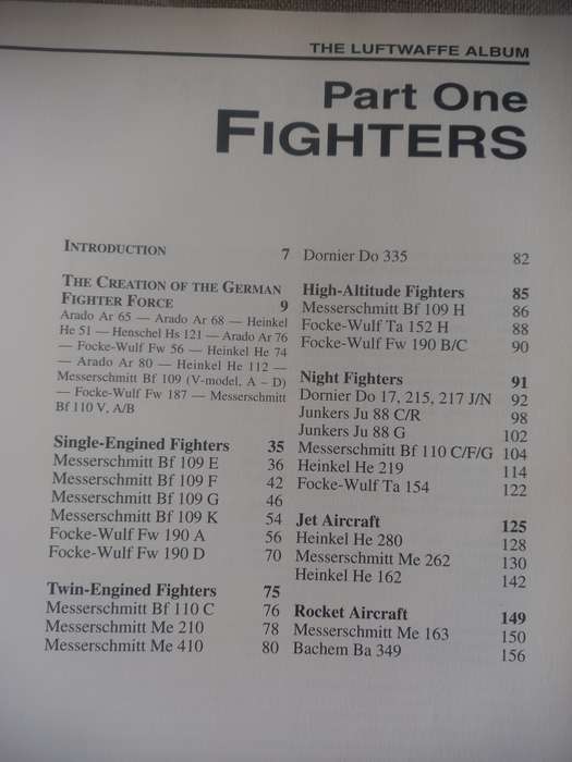 The Luftwaffe Album: Fights and Bombers of the German Air Force 1933-1945