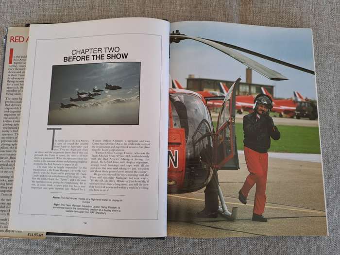 The Red Arrows - Reds, Rolling, Now! - Richard & Gillian Cooke