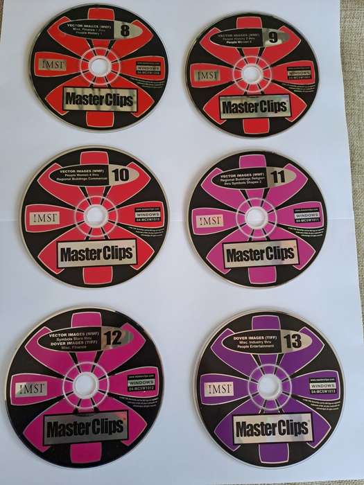 Masterclips (27 CDs) IMSI MasterClips Premium Images for Windows (clip art)