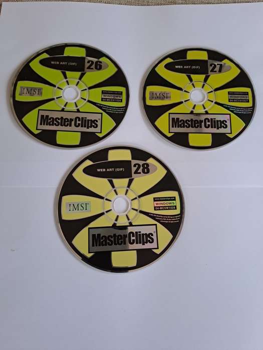 Masterclips (27 CDs) IMSI MasterClips Premium Images for Windows (clip art)