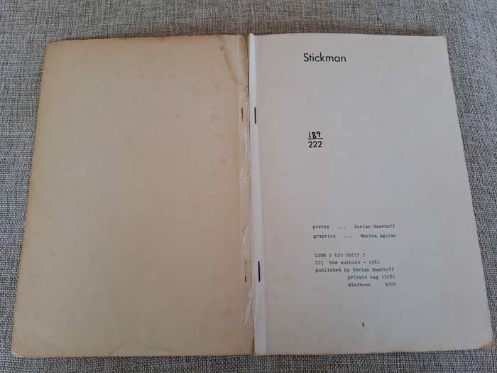 Stickman (Poetry) - Dorian Haarhoff & Marina Aguiar