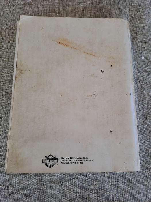 Harley-Davidson Service Manual 1991 and 1992 Softail Models