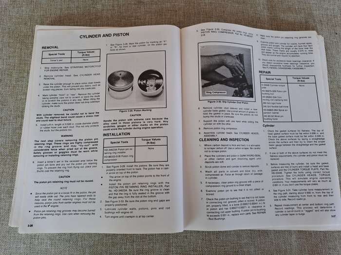 Harley-Davidson Service Manual 1991 and 1992 Softail Models