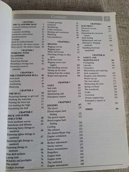 Modern Boat Maintenance - The Complete Fiberglass Boat Manual