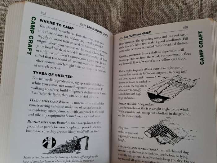 SAS Survival Guide Collins gem