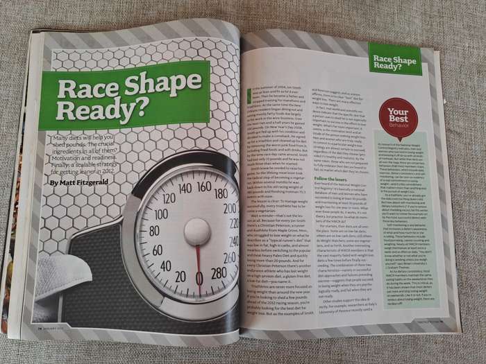 Triathlete Magazine January 2012