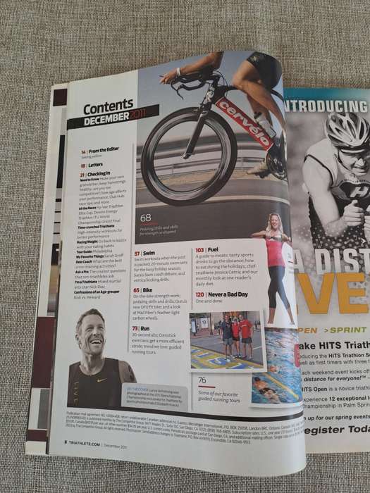 Triathlete Magazine December 2011