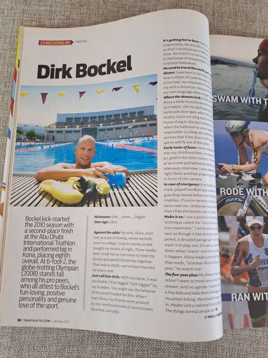Triathlete Magazine January 2011