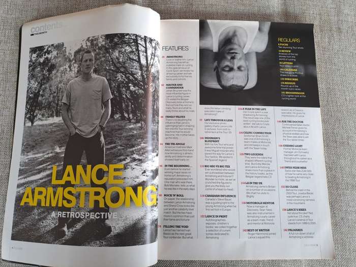 Cycle Sport Magazine October 2005 - Lance Armstrong Souvenir Issue