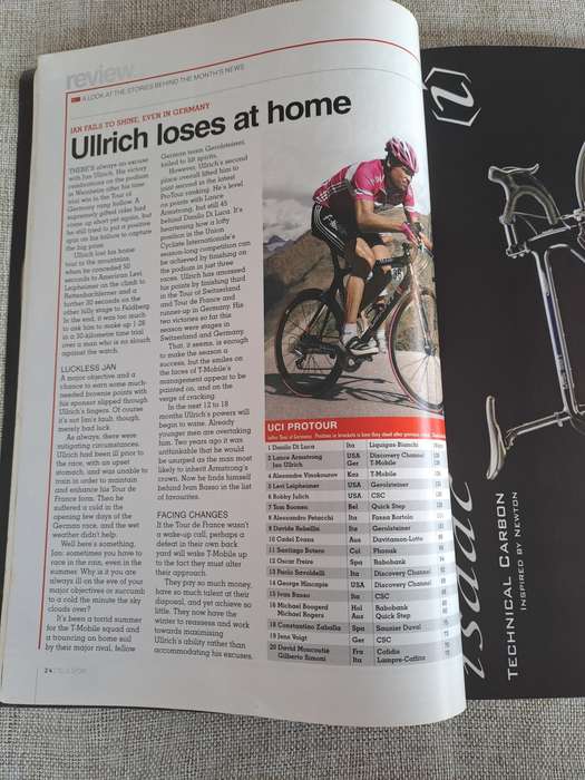 Cycle Sport Magazine October 2005 - Lance Armstrong Souvenir Issue