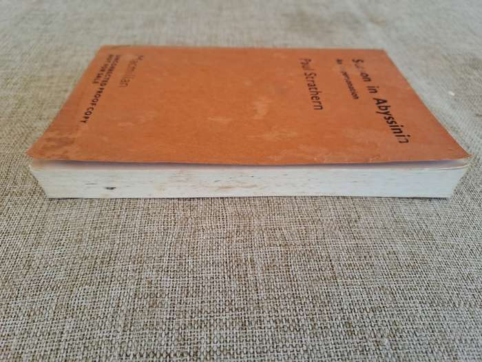 Season in Abyssinia (Uncorrected Proof Copy) - Paul Strathern