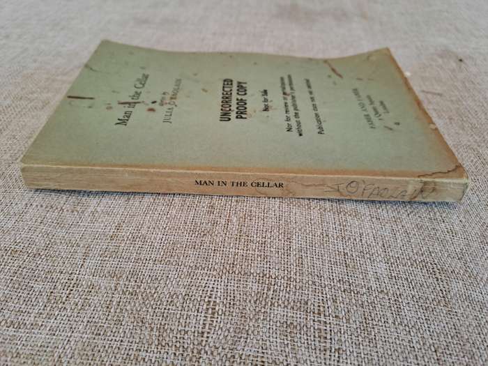 Man in the Cellar (Uncorrected Proof Copy) - Stories by Julia O`Faolain