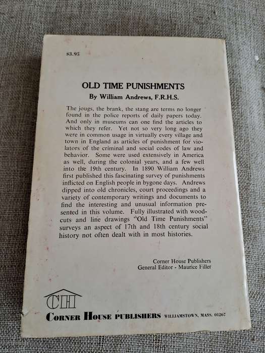 Old Time Punishments - William Andrews