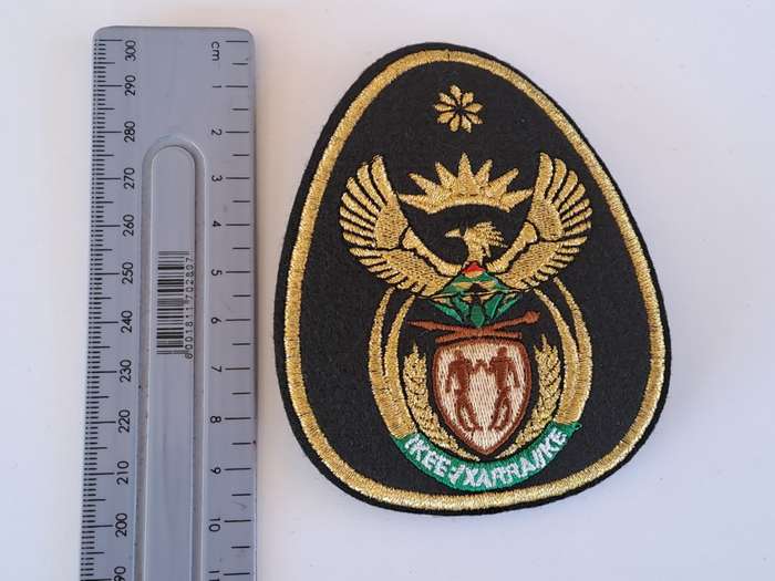 South African SA Navy Senior Warrant Officer Rank Badges - Pair