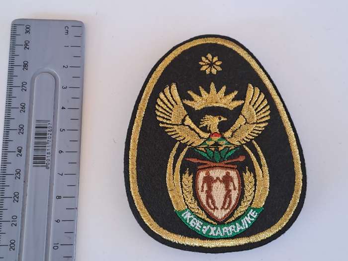 South African SA Navy Senior Warrant Officer Rank Badges - Pair