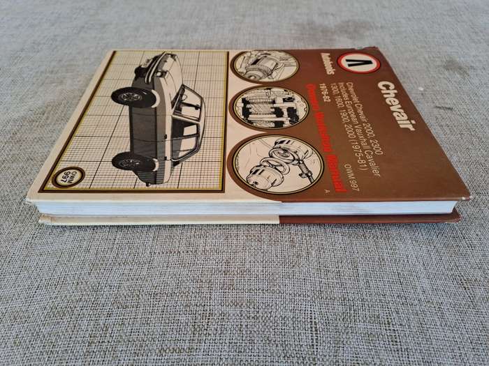 Chevrolet Chevair 2000, 2300 Owners Workshop Manual 1976-82 - Autobooks