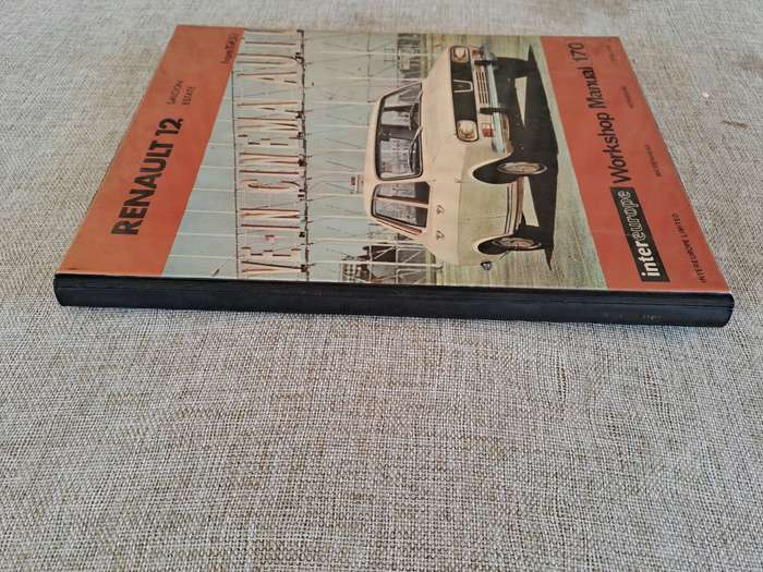 Renault 12 Saloon Estate Workshop Manual from 1969 - Intereurope