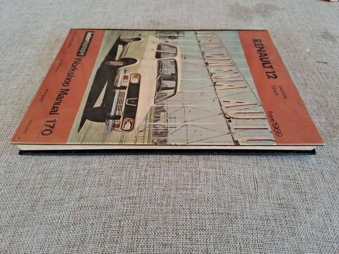 Renault 12 Saloon Estate Workshop Manual from 1969 - Intereurope