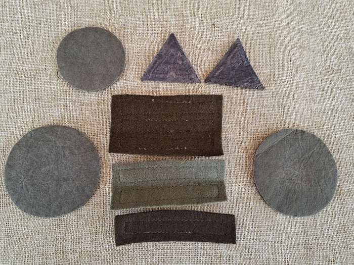 South West Africa Territorial Force (SWATF) Rank badges (8 badges)