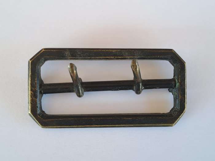 South African Police SAP Brass Tunic Buckle (pre 1994)