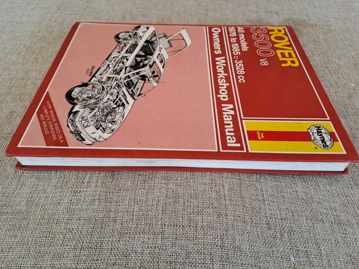 Rover 3500 V8  1976 to 1985 Owners Workshop Manual - Haynes