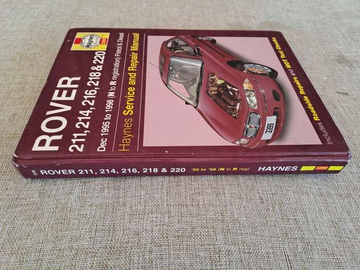 Rover 200 Series Dec 1995 to 1998 Petrol & Diesel Service and Repair Manual - Haynes