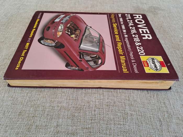 Rover 200 Series Dec 1995 to 1998 Petrol & Diesel Service and Repair Manual - Haynes