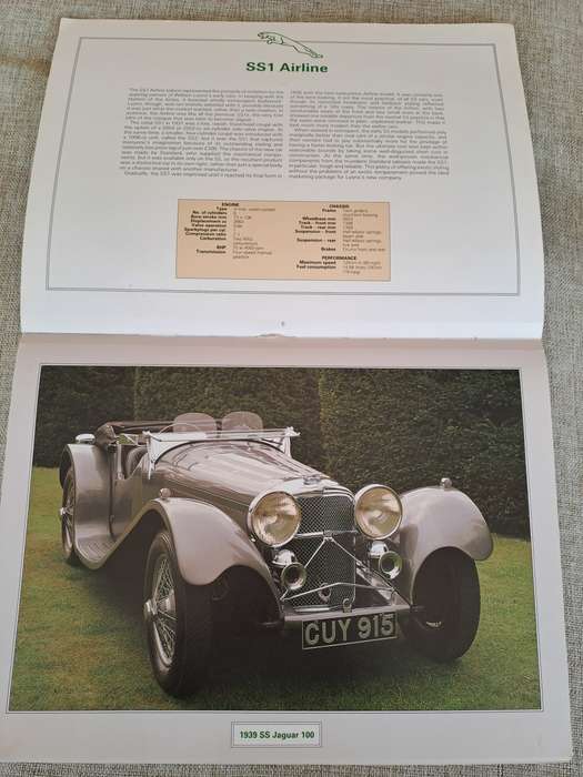 Jaguar Great Marques Poster Book - Chris Harvey